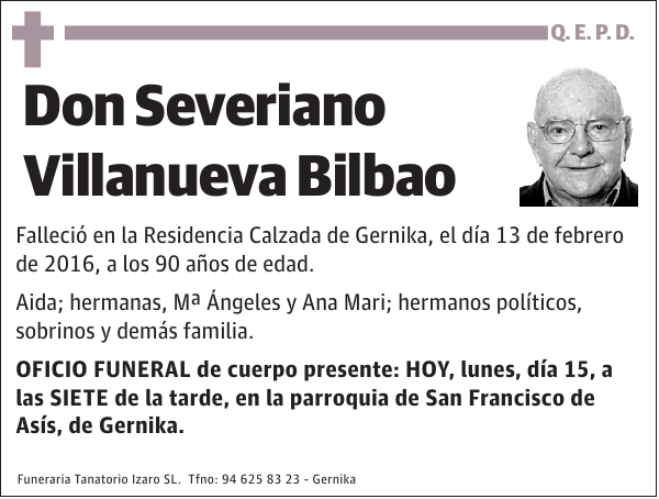Severiano Villanueva Bilbao