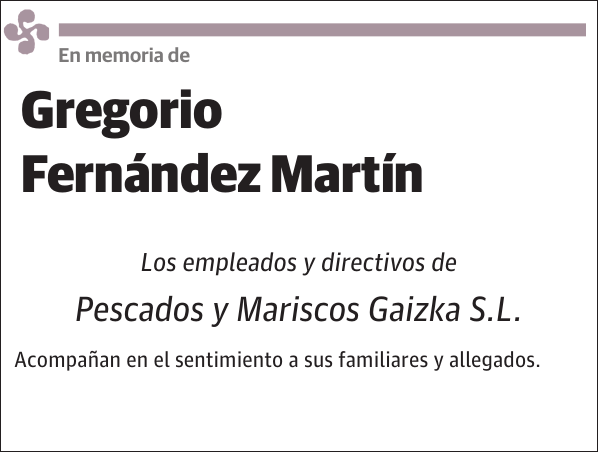 Gregorio Fernández Martín