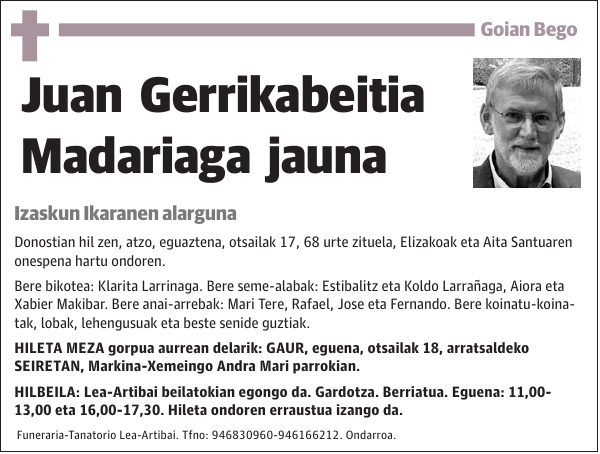 Juan Gerrikabeitia Madariaga