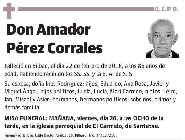 Amador Pérez Corrales
