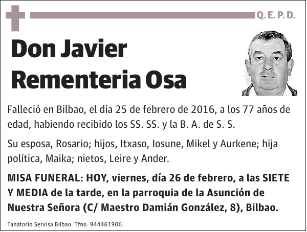 Javier Rementeria Osa