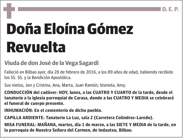 Eloína Gómez Revuelta