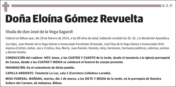 Eloína Gómez Revuelta