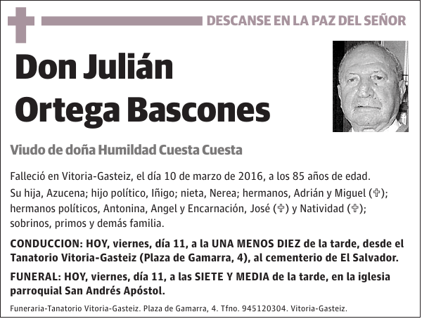 Julián Ortega Bascones