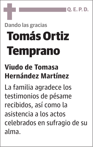 Tomás Ortiz Temprano