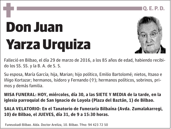Juan Yarza Urquiza