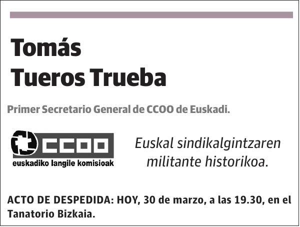 Tomás Tueros Trueba