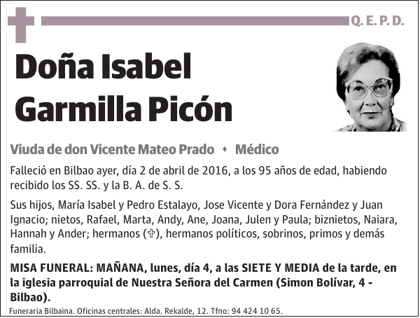Isabel Garmilla Picón