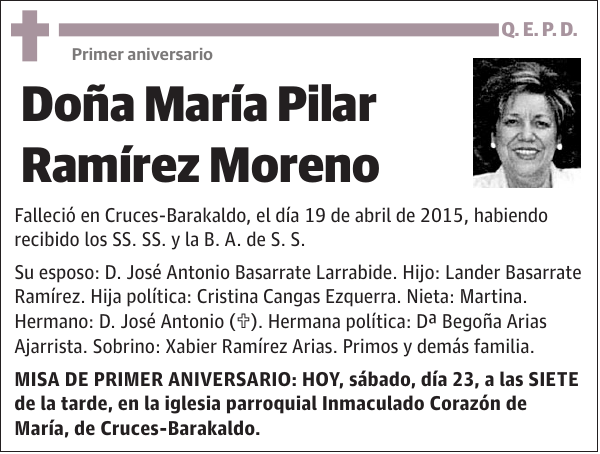María Pilar Ramírez Moreno