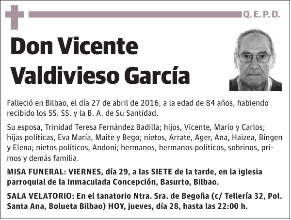 Vicente Valdivieso García