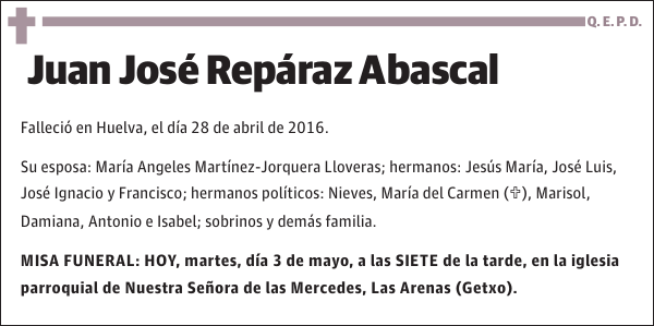 Juan José Repáraz Abascal