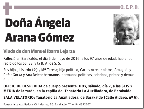 Ángela Arana Gómez