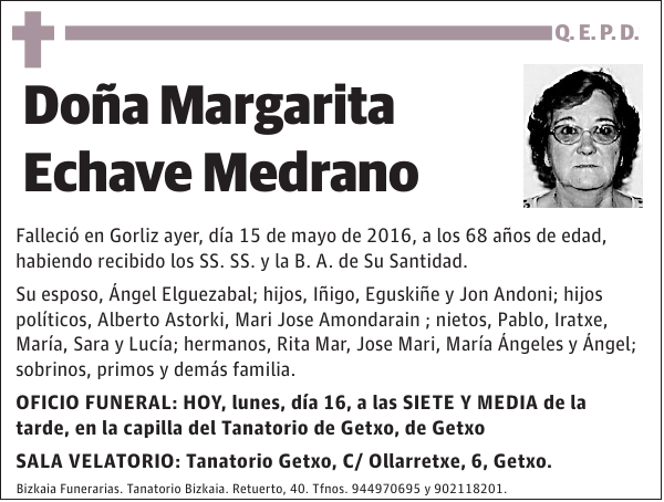 Margarita Echave Medrano