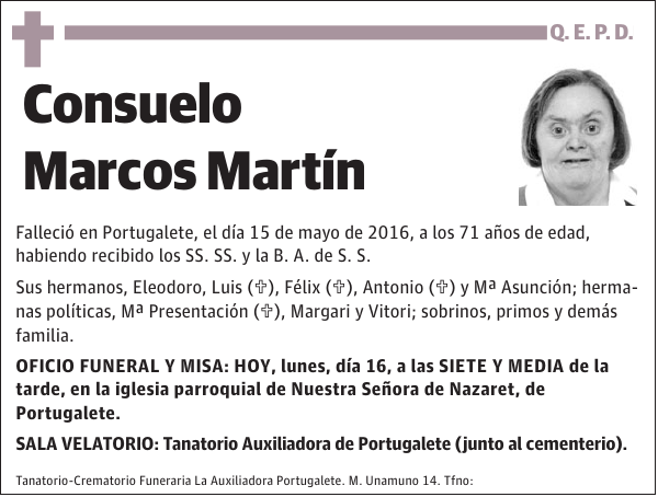 Consuelo Marcos Martín