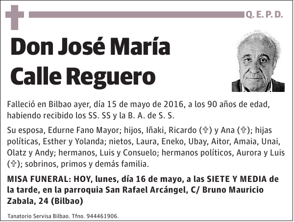 José María Calle Reguero