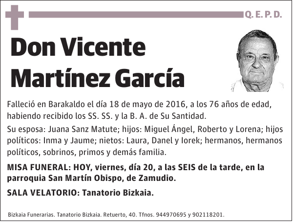 Vicente Martínez García