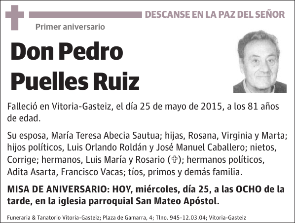 Pedro Puelles Ruiz