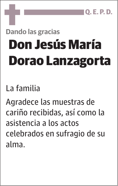 Jesús María Dorao Lanzagorta