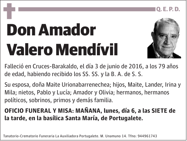 Amador Valero Mendívil
