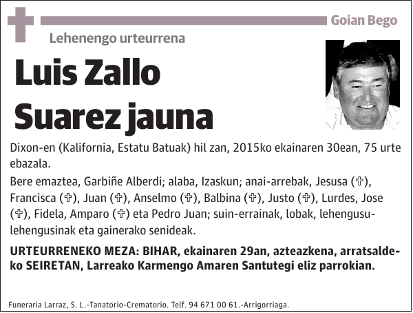 Luis Zallo Suarez