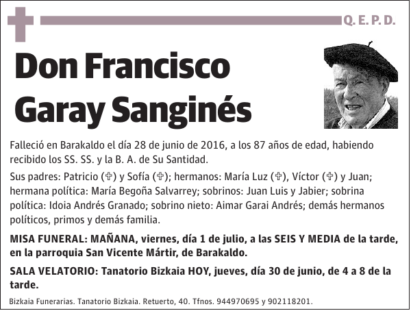 Francisco Garay Sanginés