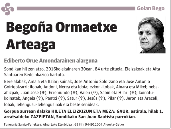 Begoña Ormaetxe Arteaga