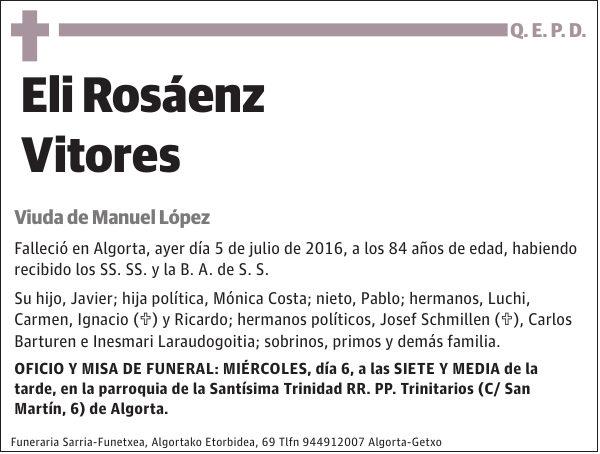 Eli Rosáenz Vitores