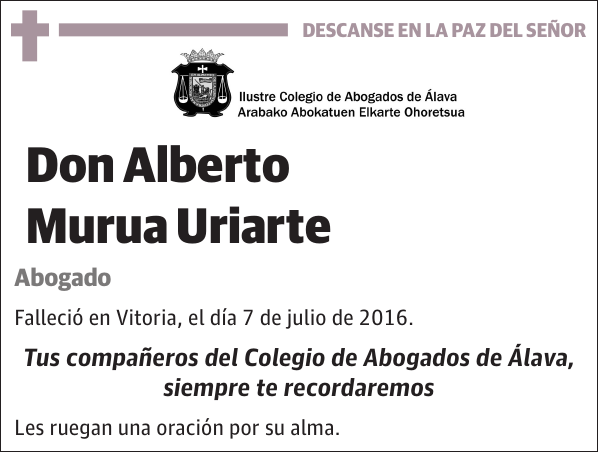 Alberto Murua Uriarte Abogado