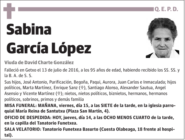 Sabina García López