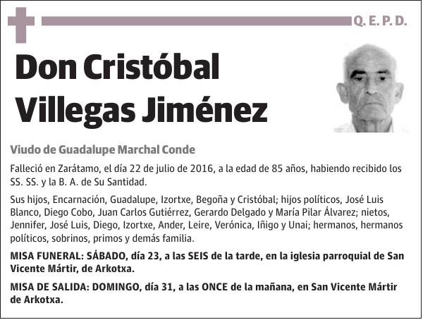 Cristóbal Villegas Jiménez