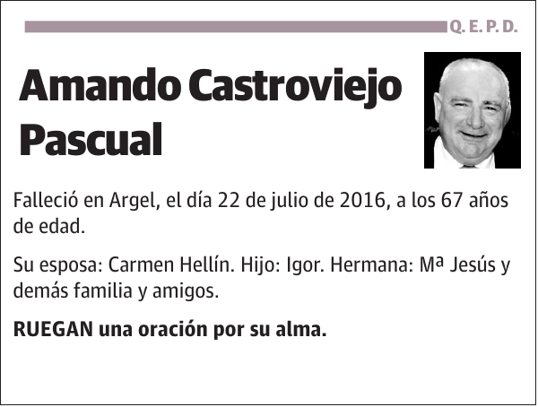 Amando Castroviejo Pascual