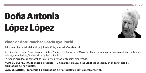 Antonia López López
