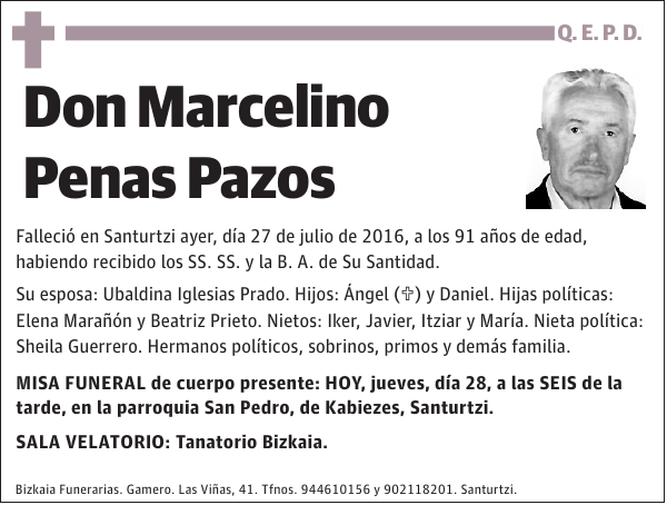 Marcelino Penas Pazos