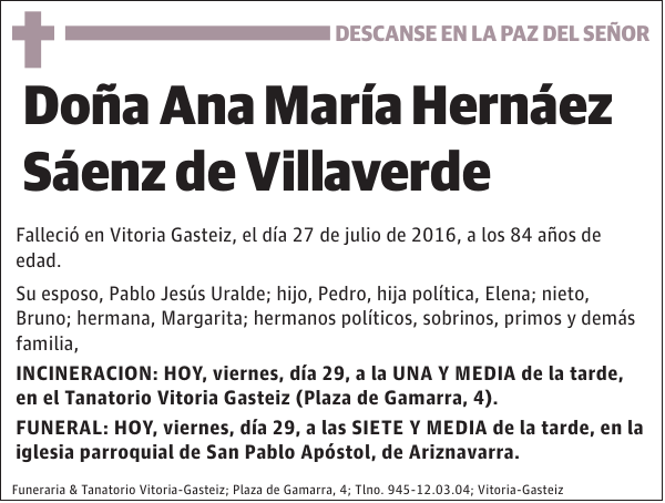 Ana María Hernáez Sáenz de Villaverde
