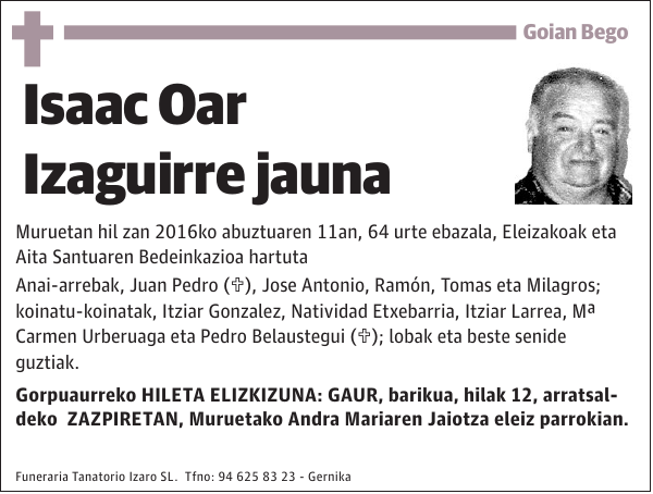Isaac Oar Izaguirre