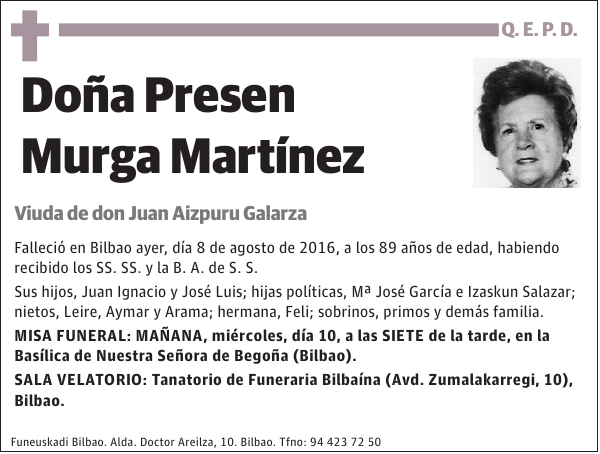 Presen Murga Martínez