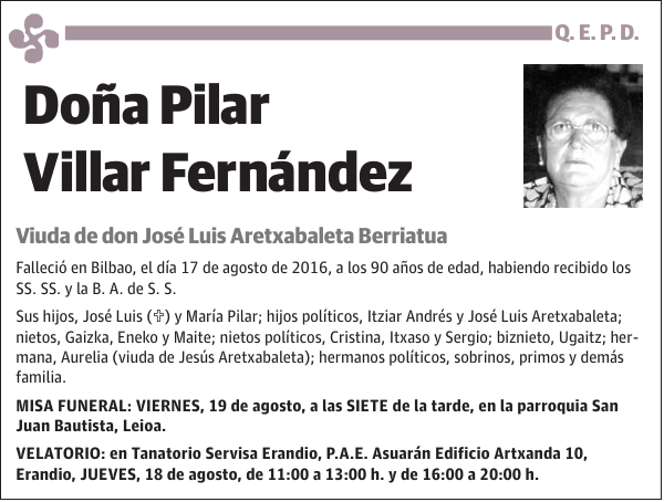 Pilar Villar Fernández