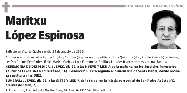 Maritxu López Espinosa