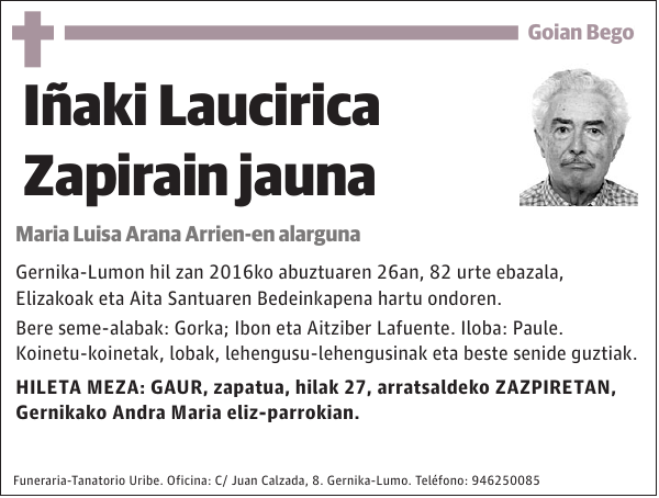 Iñaki Laucirica Zapirain