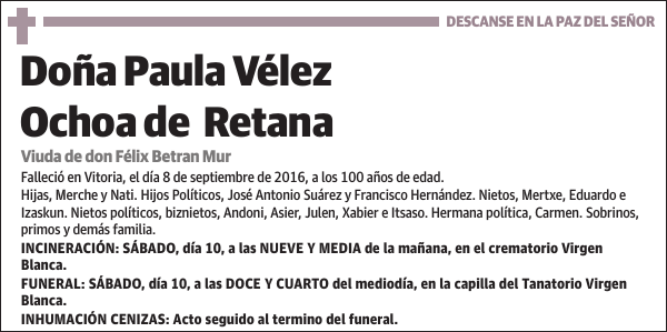 Paula Vélez Ochoa de Retana