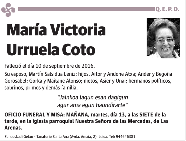 María Victoria Urruela Coto