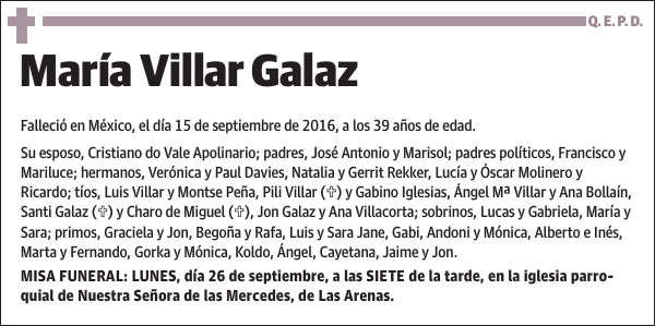 María Villar Galaz