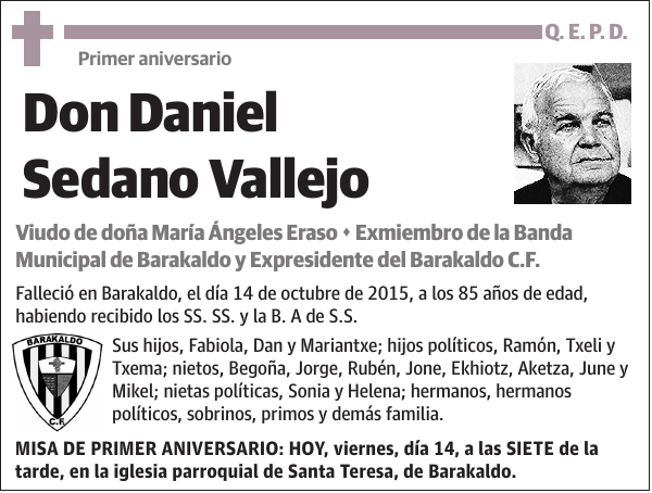 Daniel Sedano Vallejo