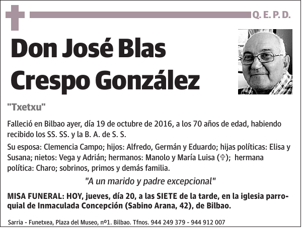 José Blas Crespo González