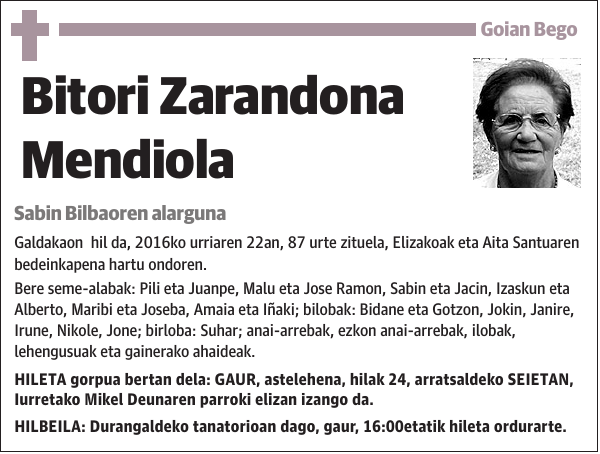 Bitori Zarandona Mendiola