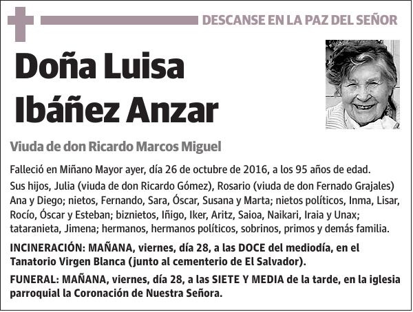 Luisa Ibáñez Anzar