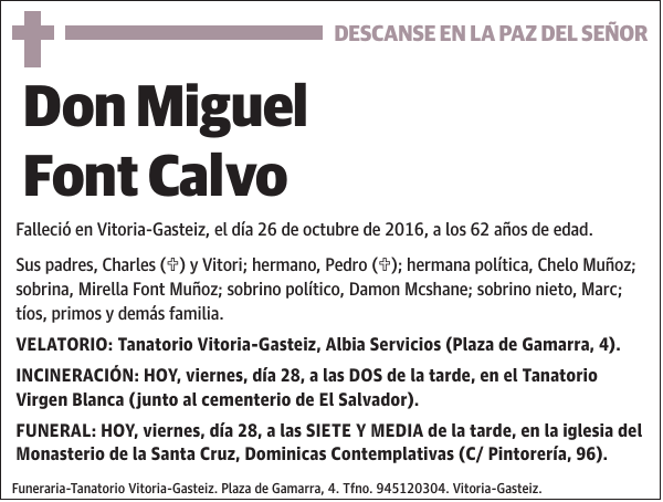 Miguel Font Calvo