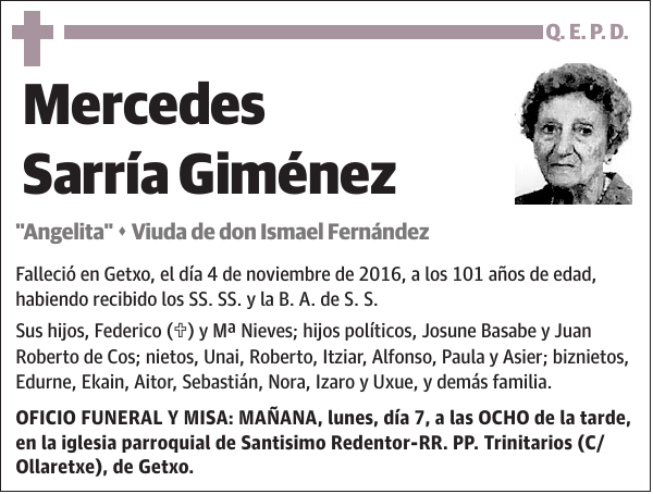 Mercedes Sarría Giménez