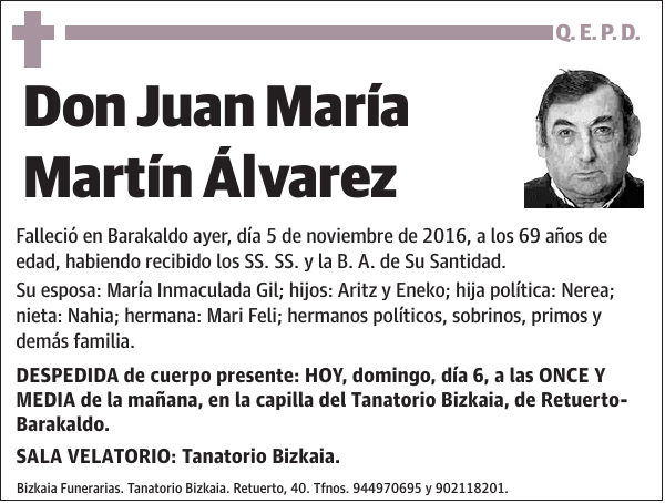 Juan María Martín Álvarez