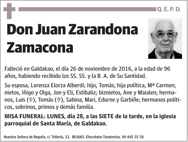 Juan Zarandona Zamacona